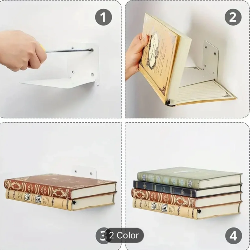 Umbra Red Floating Book Shelf